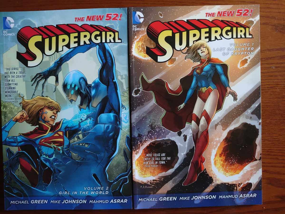 アメコミ・英語　全2巻セット SUPERGIRL スーパーガール アメコミ・英語 全2巻セット SUPERGIRL スーパーガール アメコミ