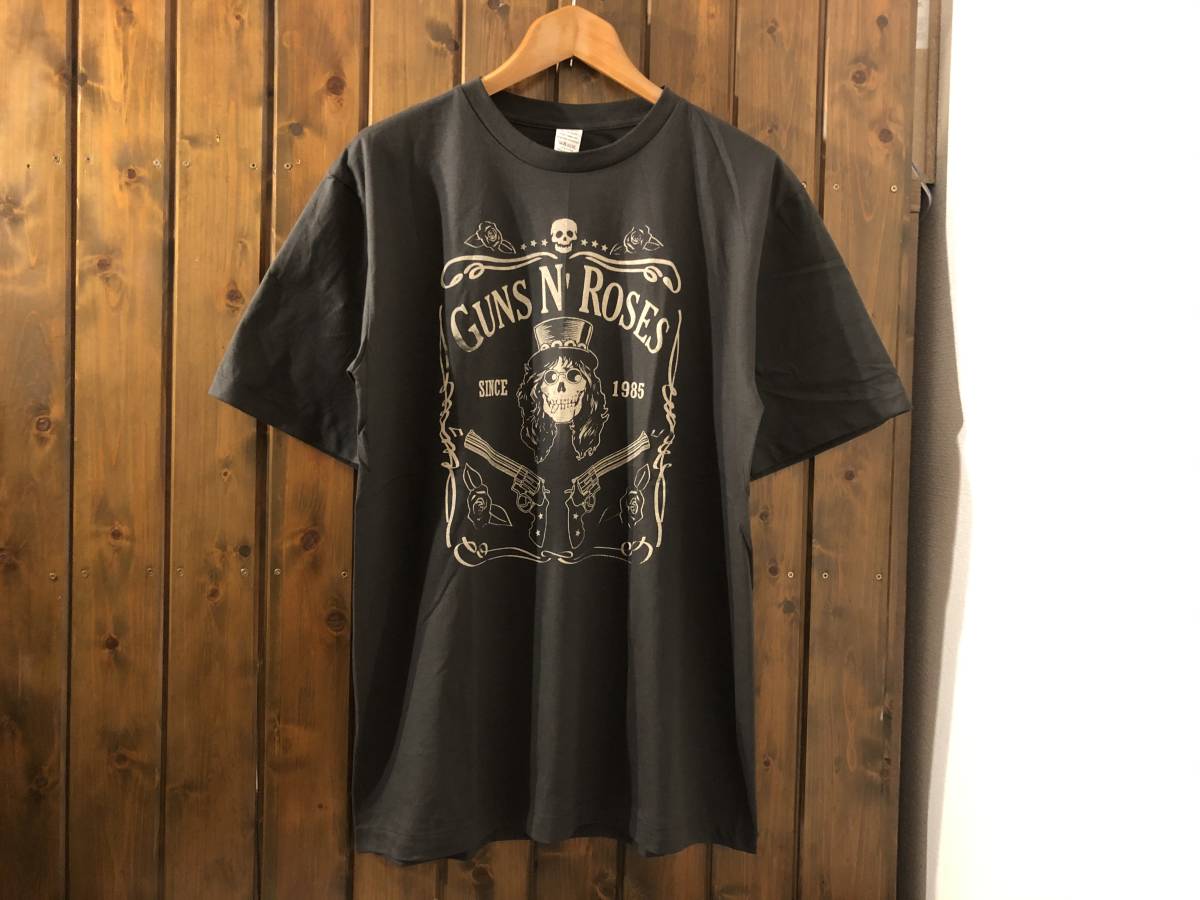新品】新品☆ガンズアンドローゼズ ビンテージスタイル Tシャツ【XL