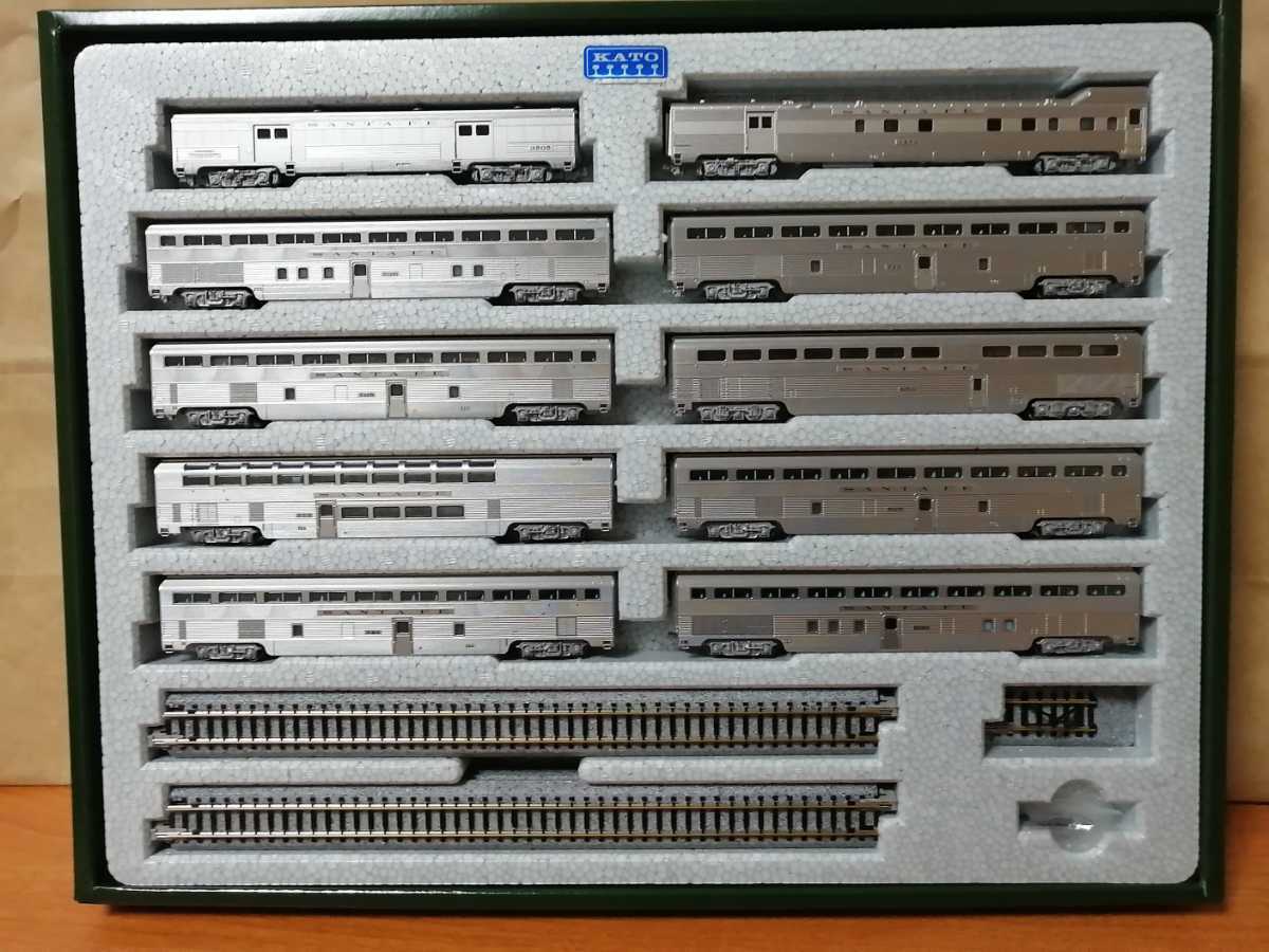 ☆美品 即決☆ KATO 106-084 AT&SF Santa Fe El Capitan 10 Car Set