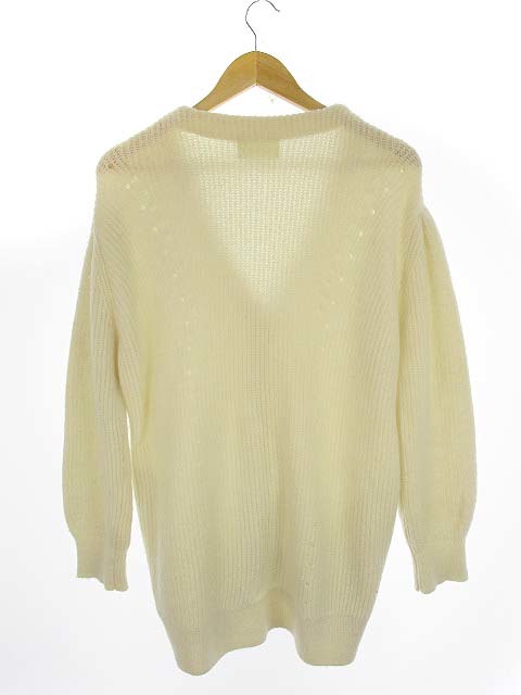 スナイデル Snidel ビジュー ニットガウン フラワーモチーフ カーディガン ニット 長袖 羽織り Swnt ホワイト 白 F の落札情報詳細 ヤフオク落札価格情報 オークフリー スマートフォン版