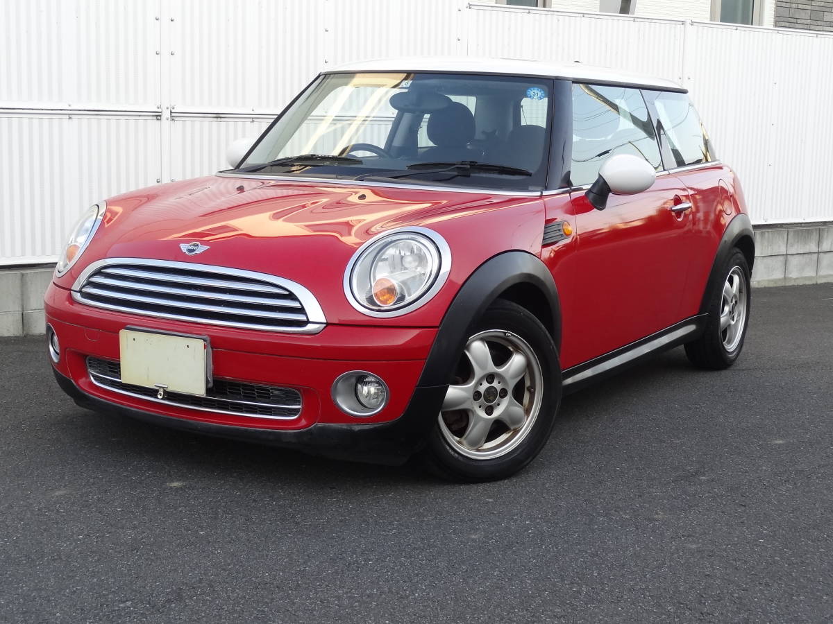 実走行５ ６万ｋｍｂｍｗミニクーパー 赤黒ハーフレザーシート 記録簿取説完備 内外装美車 機関好調 の落札情報詳細 ヤフオク落札価格情報 オークフリー スマートフォン版