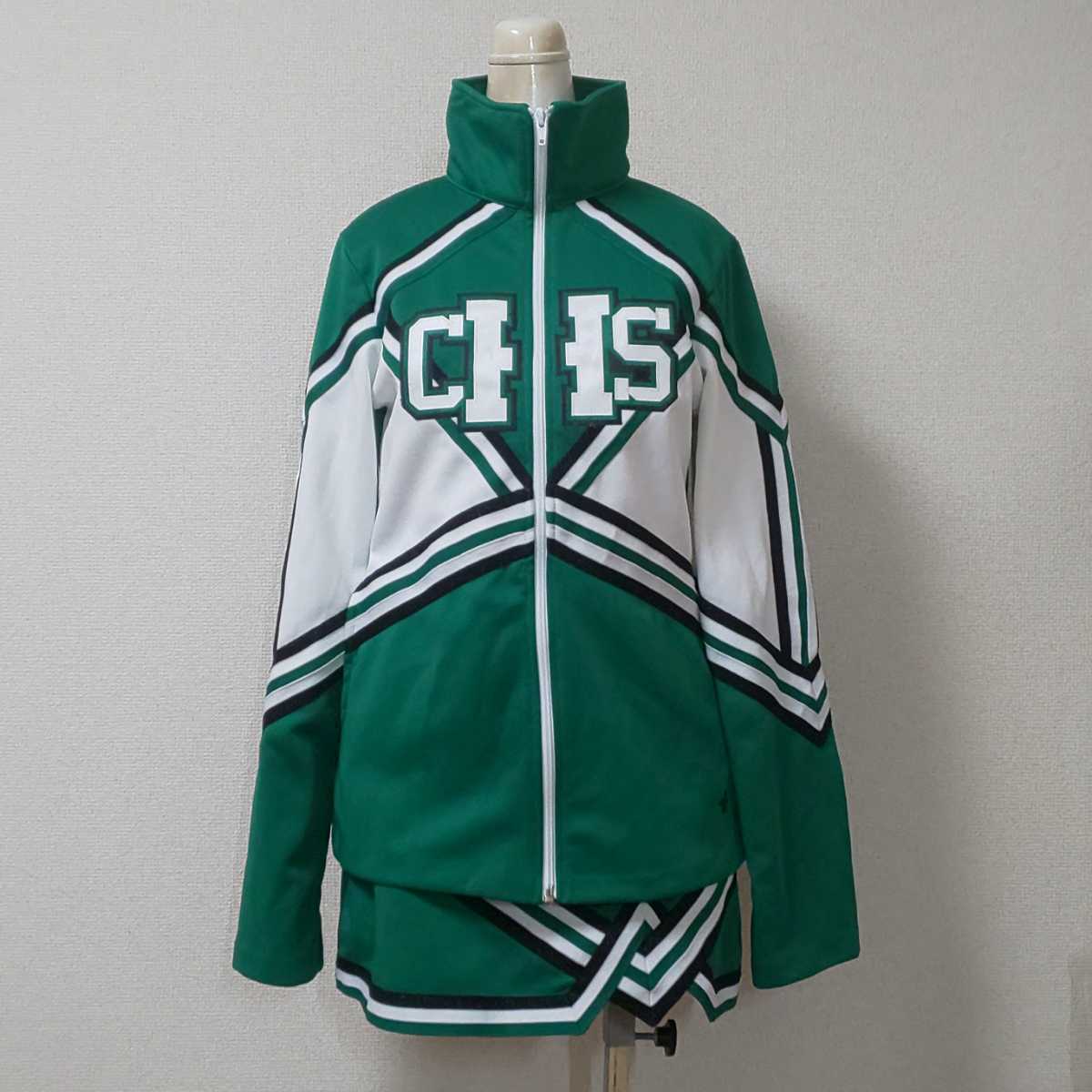 チアリーディング ユニフォーム 金沢 グリーン 緑 チアリーダー