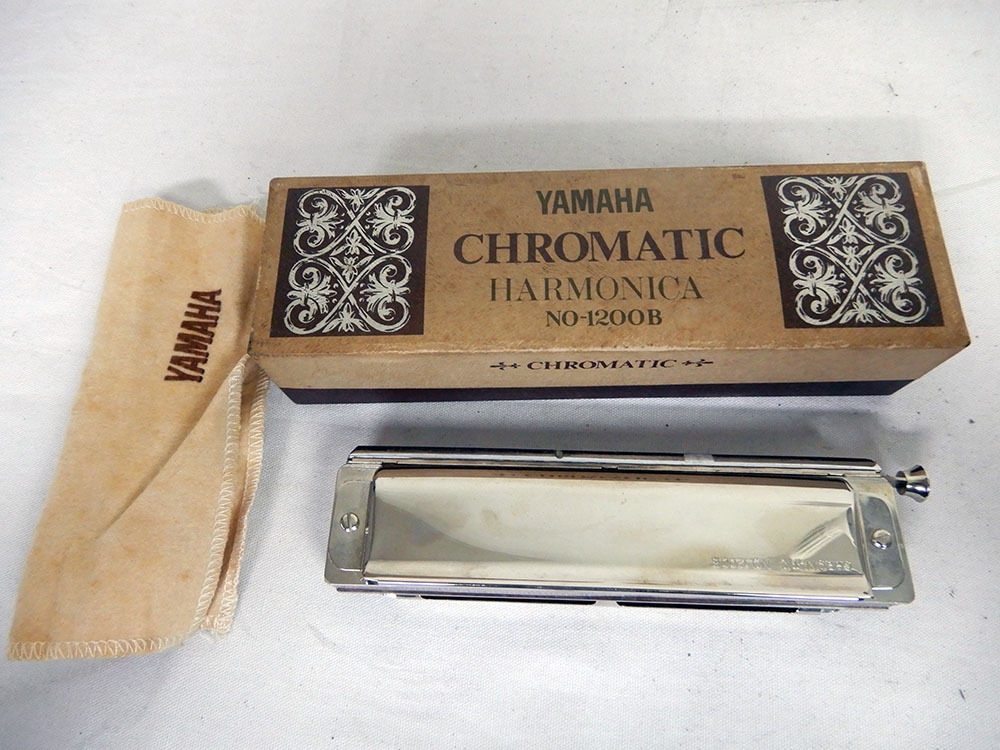YAMAHA クロマチックハーモニカNO-1200B 極美品】YAMAHA CHROMATIC HARMONICA NO-1200B - メルカリ