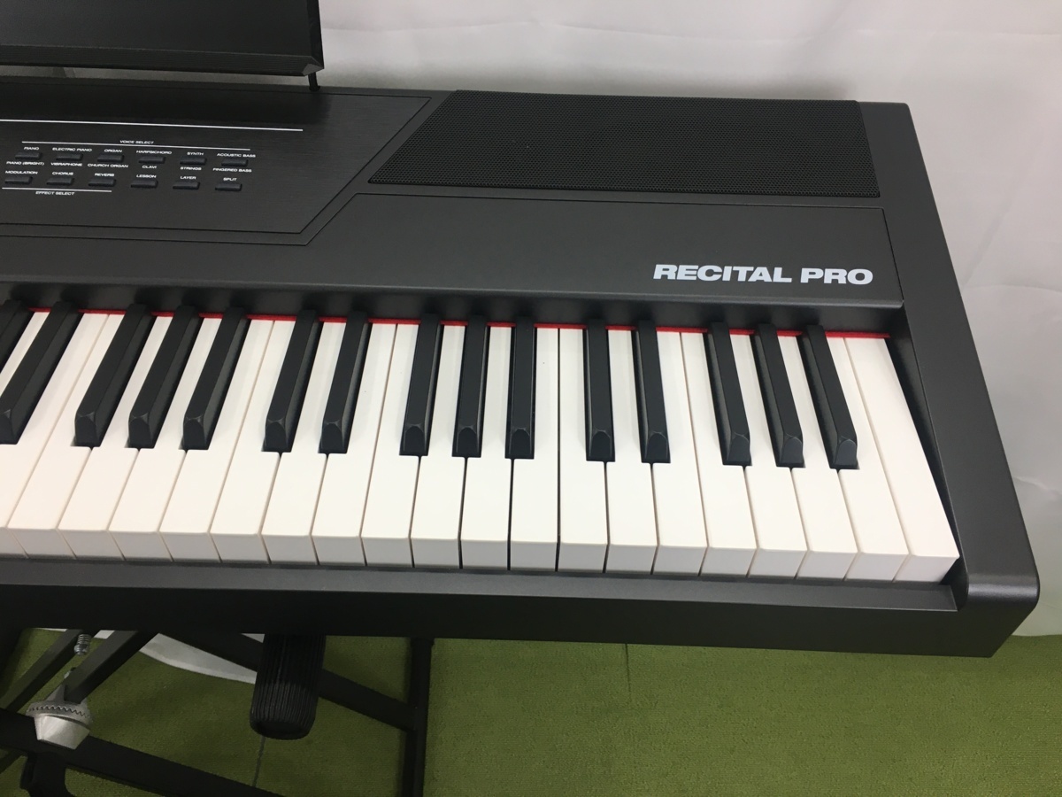 引取限定 極美品 Alesis アレシス Recital Pro 電子ピアノ 鍵 ハンマーアクション鍵盤 最大同時発音数128音 音色数12 1円 Ysm の落札情報詳細 ヤフオク落札価格情報 オークフリー スマートフォン版