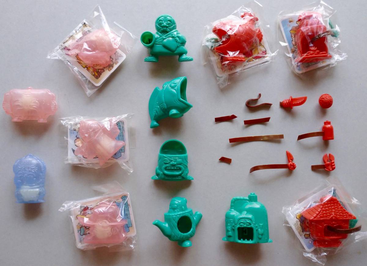 珍品 メーカー不明 お菓子のおまけ オマケ 2種 検/妖怪 お化け おばけ