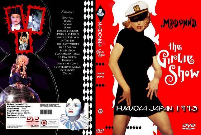新品】○マドンナ THE GIRLIE SHOW 福岡 1993 Madonna DVDの落札情報