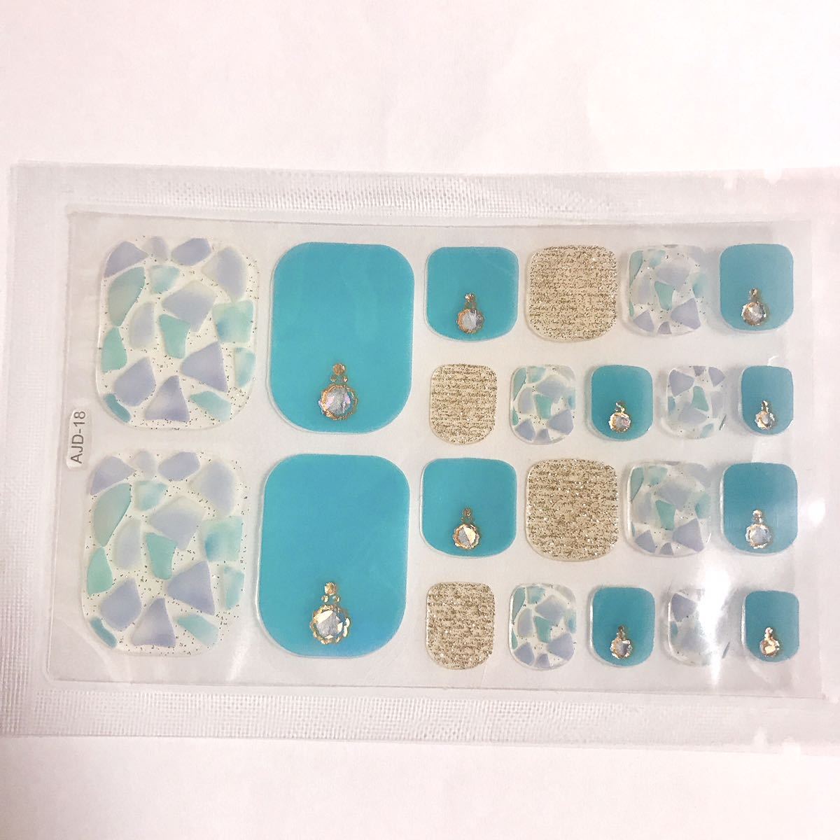 新品 送料無料 ネイルシール フットネイル 3種 ネイルアート フット 足 脚 ペディキュア ジェルネイル の落札情報詳細 ヤフオク落札価格情報 オークフリー スマートフォン版