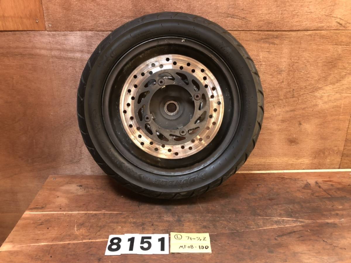 送料e L8151 即決 フォルツァz リアホイール ディスク 実働車外し 同梱可 検索 Honda Mf08 100 前期 の落札情報詳細 ヤフオク落札価格情報 オークフリー スマートフォン版
