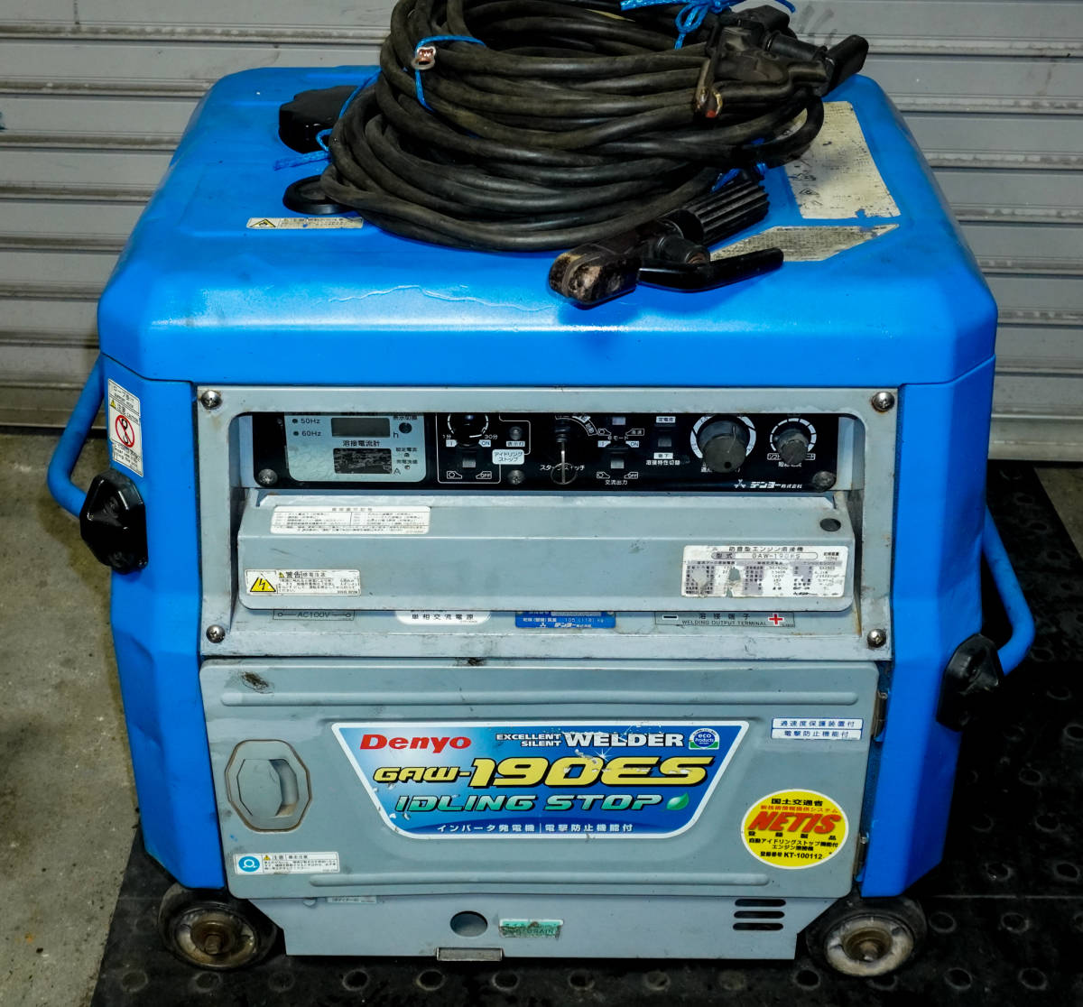 デンヨウ溶接機DC280A AC9.9kVA 741hour 【公式通販】