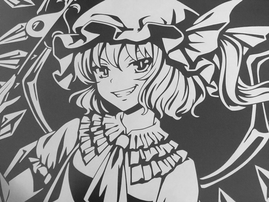 新品 痛車 東方 フランドール スカーレット カッティングステッカー Tou w の落札情報詳細 ヤフオク落札価格情報 オークフリー スマートフォン版