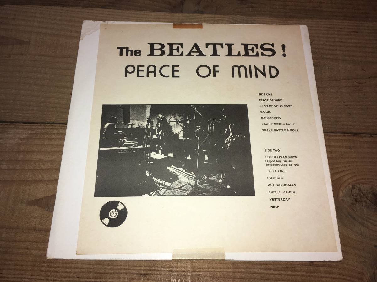 THE BEATLES ビートルズ ブートレコード。「ED SULLIVAN SHOWS