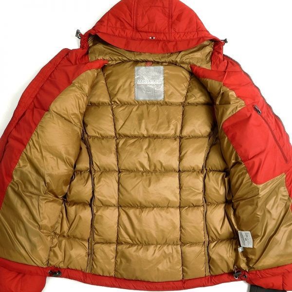 NAPAPIJRI ナパピリ 定4.9万 新品 ALYKE ThermoDown使用 中綿 軽量 パッチ キルティング フード ダウンジャケット L 緑▲087▼1109_325 NAPAPIJRI ナパピリ 定4.9万 新品 ALYKE ThermoDown使用 中綿 軽量