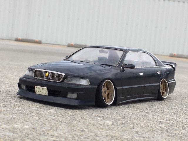 ジャンク扱い 1/24 クラウン マジェスタ（CROWN MAJESTA）完成品