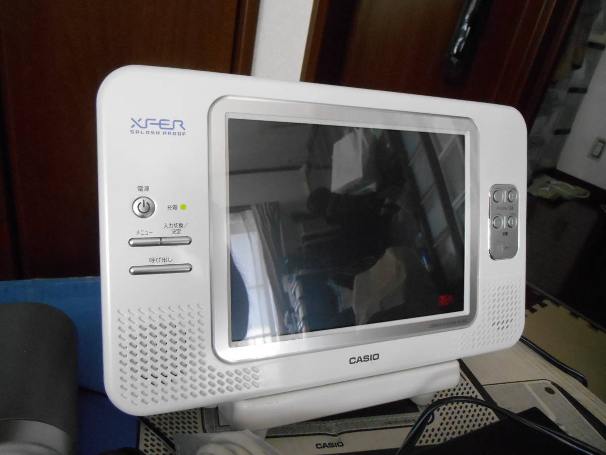 CASIO ポータブルテレビ XF-800 防水 CASIO ポータブルテレビ XF-800 防水 - メルカリ