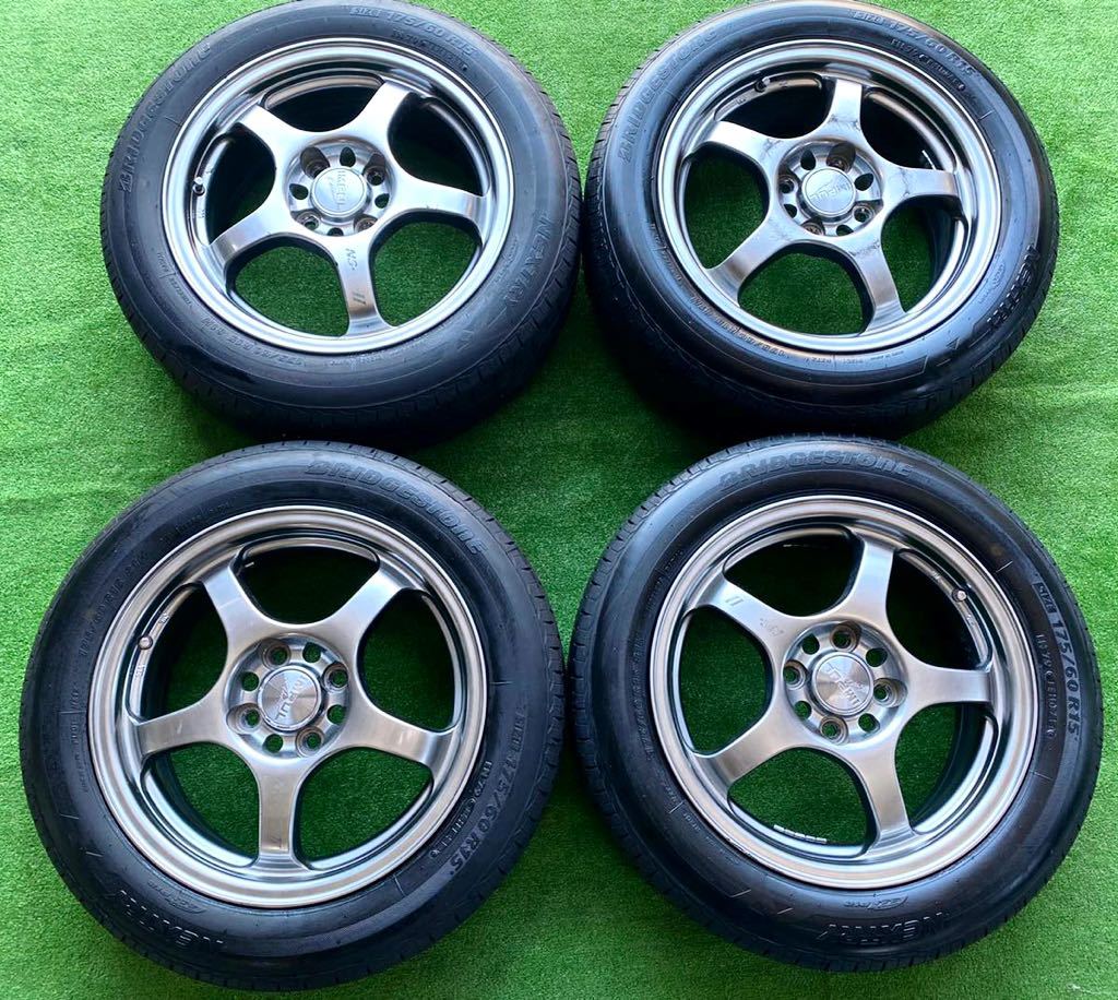 185/55R15 IMPUL NS-GT2 15インチ 6J 50 PCD100 4穴 KENDA KR20