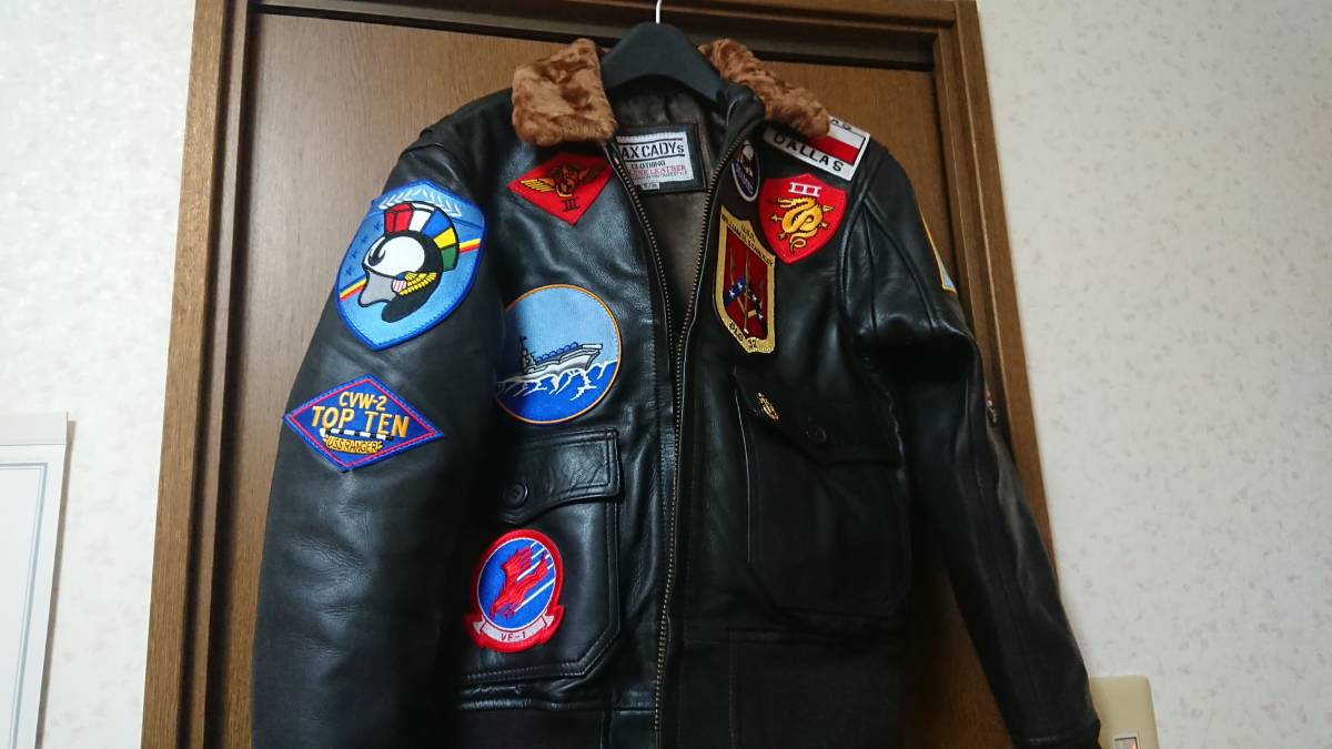 MAX CADYs トップガン G-1 フライトレザージャケット MAX CADY G-1