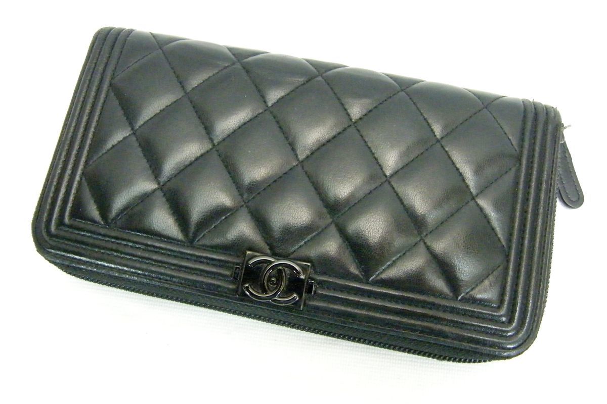 高島屋レシート付 シャネル マトラッセラウンドファスナー財布 Cランク タッチアップ済 の落札情報詳細 ヤフオク落札価格情報 オークフリー スマートフォン版