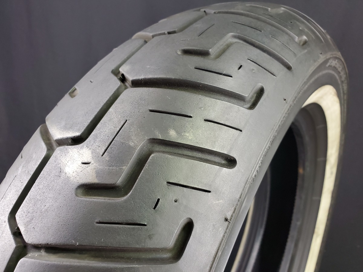 タイヤ０９１０ ダンロップ D401 ホワイトリボン Harley Davidson ハーレーダビッドソン 150 80b16 M C 71h 製造番号 4411 の落札情報詳細 ヤフオク落札価格情報 オークフリー スマートフォン版
