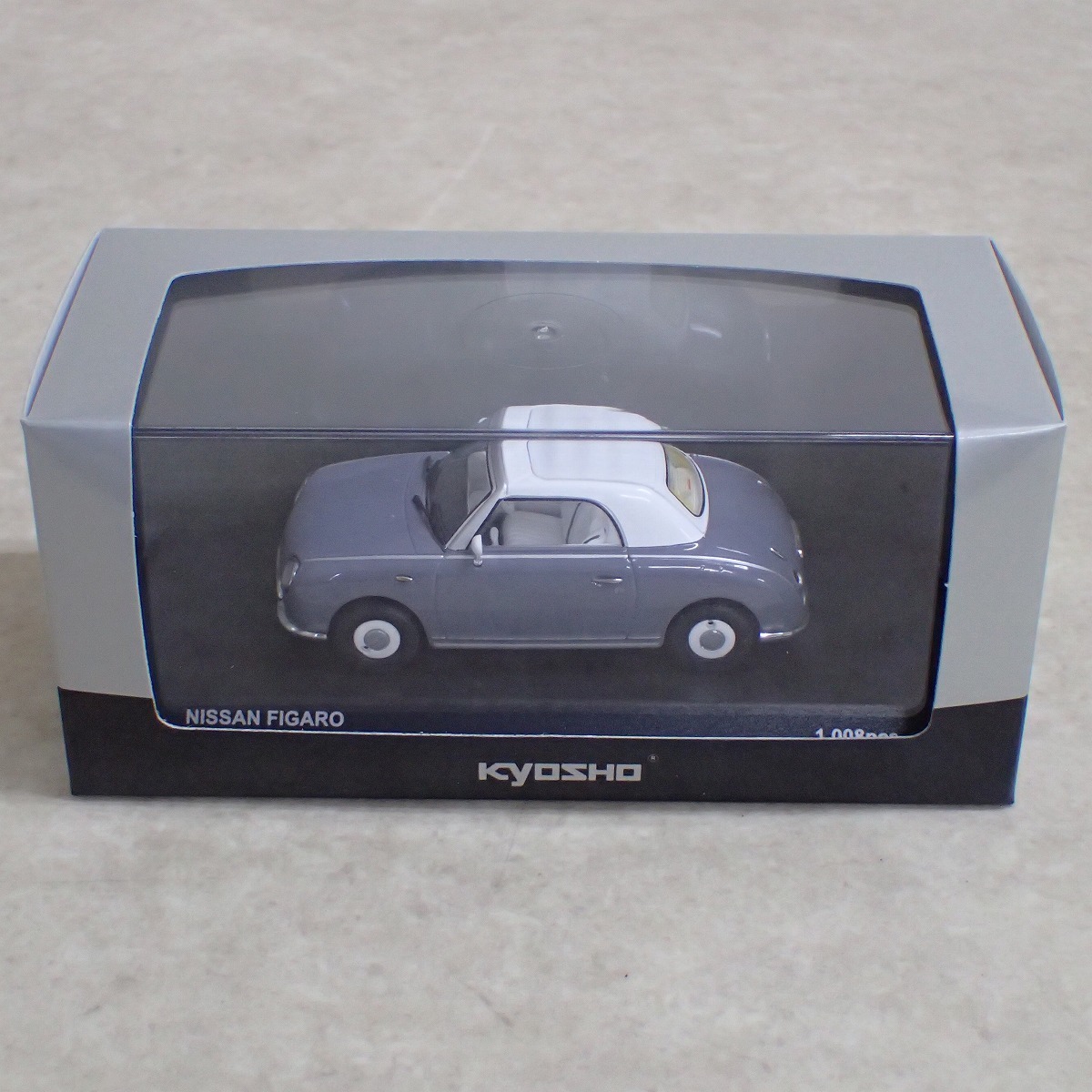 KYOSHO NISSAN FIGARO 京商日産フィガロラピスグレー/パープル KYOSHO NISSAN FIGARO 京商日産フィガロラピスグレー/パープル KYOSHO