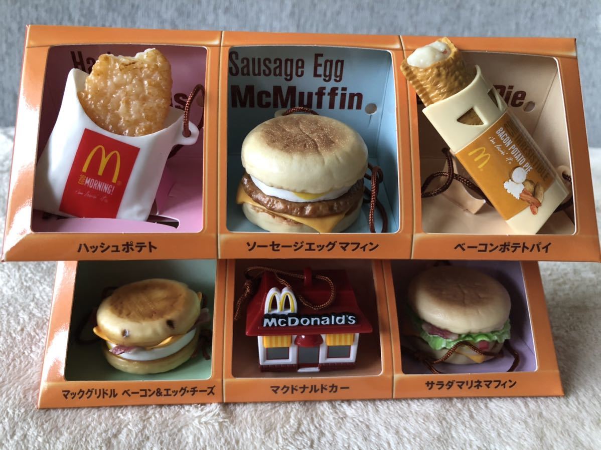 新品】1スタート マクドナルド ミニチュア フードストラップ