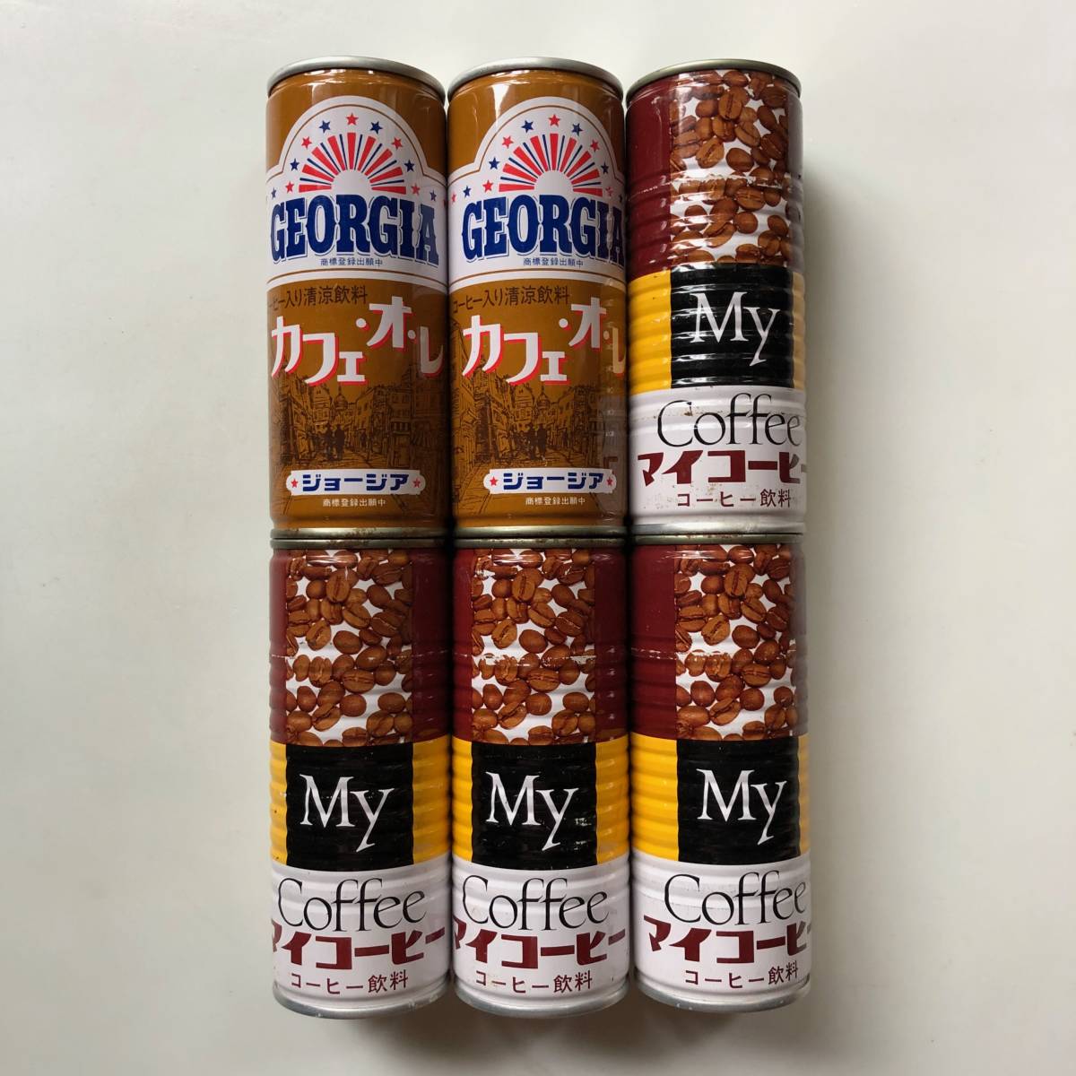 缶 未開封 1980年代 ジョージア カフェオレ マイコーヒー Georgia 明治屋 コカコーラ 検 空缶 空き缶 の落札情報詳細 ヤフオク落札価格情報 オークフリー スマートフォン版