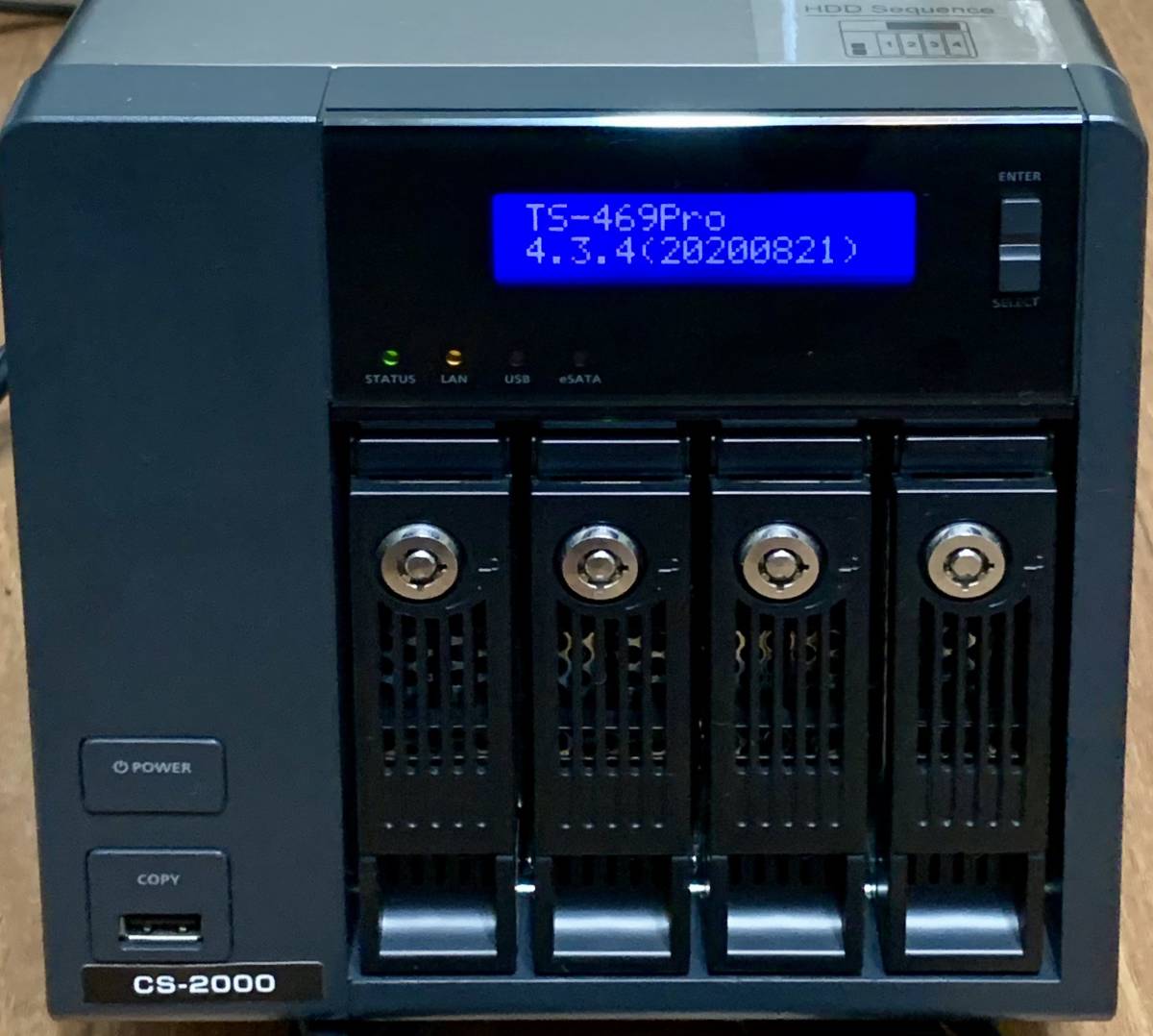 QNAP TurboNAS TS-469 Pro ファームウェア書換済 アレクソン ALEXON 