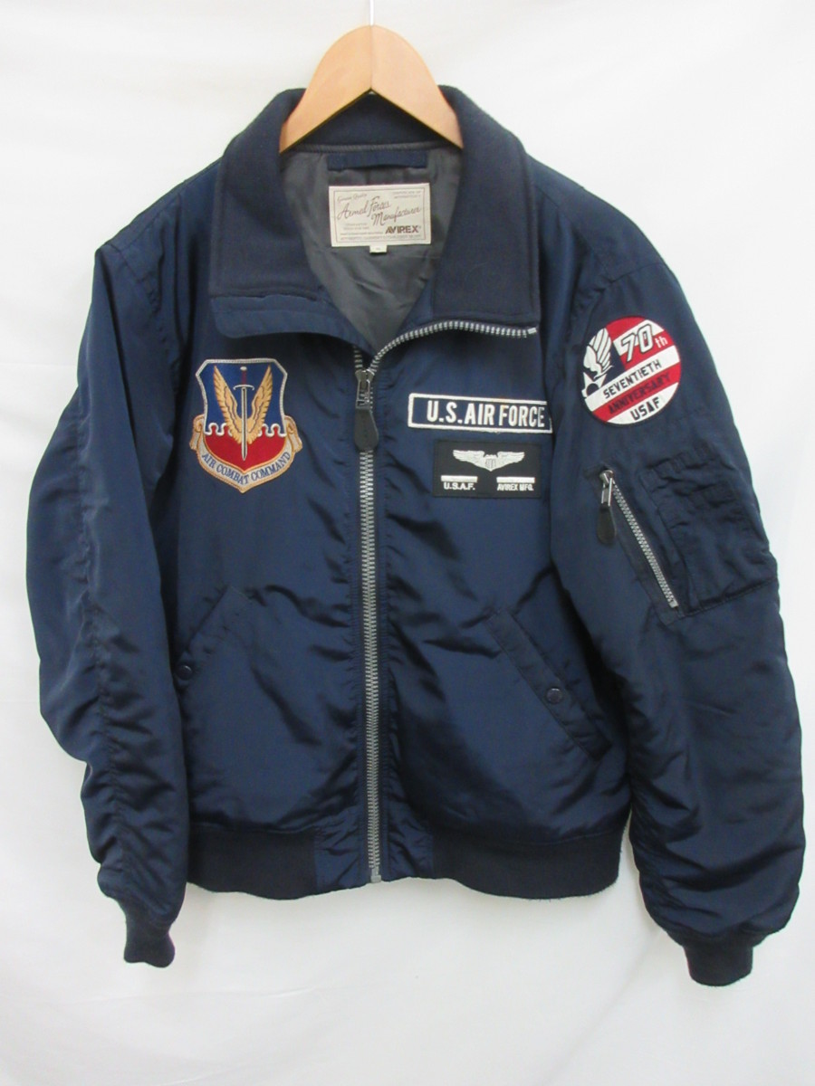 AVIREX MA-1 フライトジャケット 70周年記念 アヴィレックス 新品70周年アニバーサリーフライトジャケット □1000円