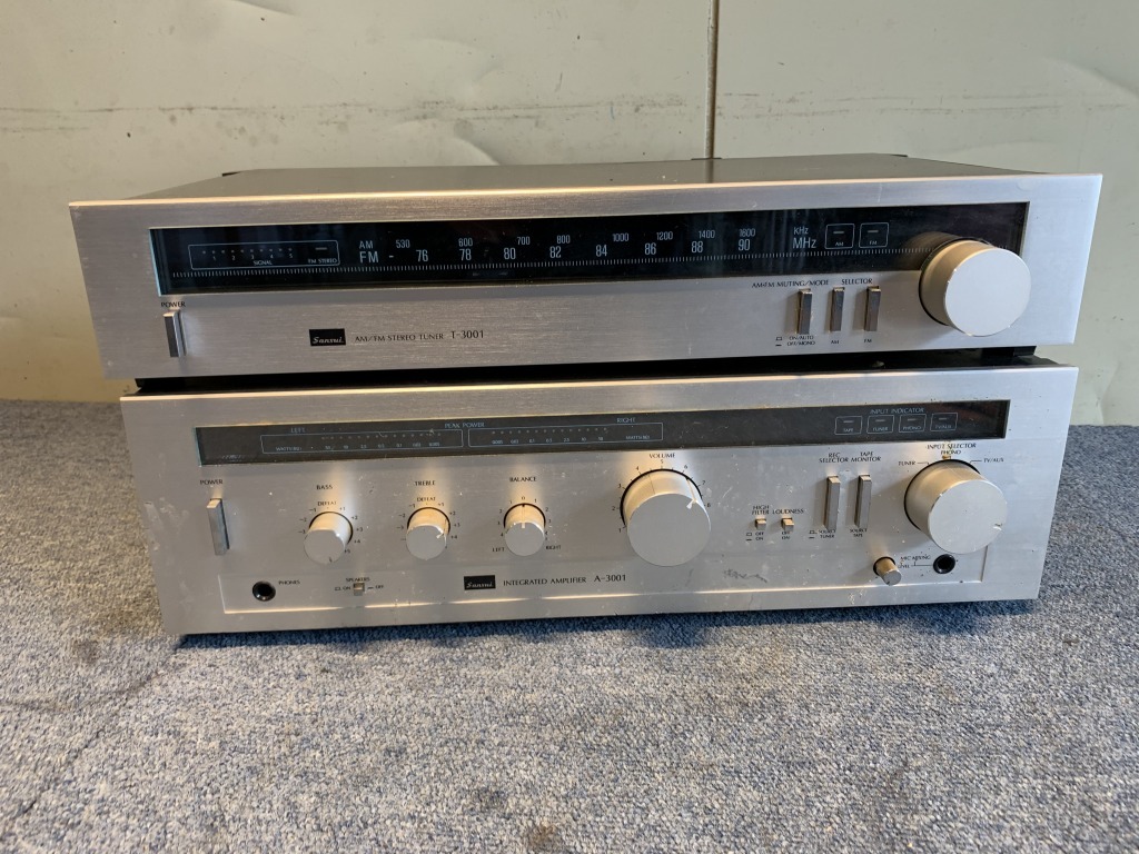 SANSUI プリメインアンプ A-3001 サンスイ 動作品 Yahoo!オークション - SANSUI サンスイ メインアンプ A-3001