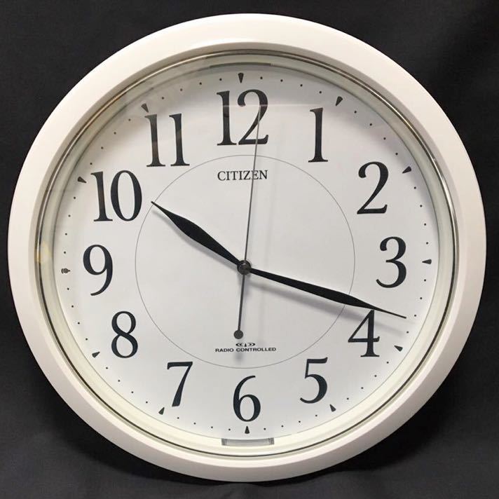 CITIZEN RADIO CONTROLLED PM-17B 掛け時計 【公式通販】