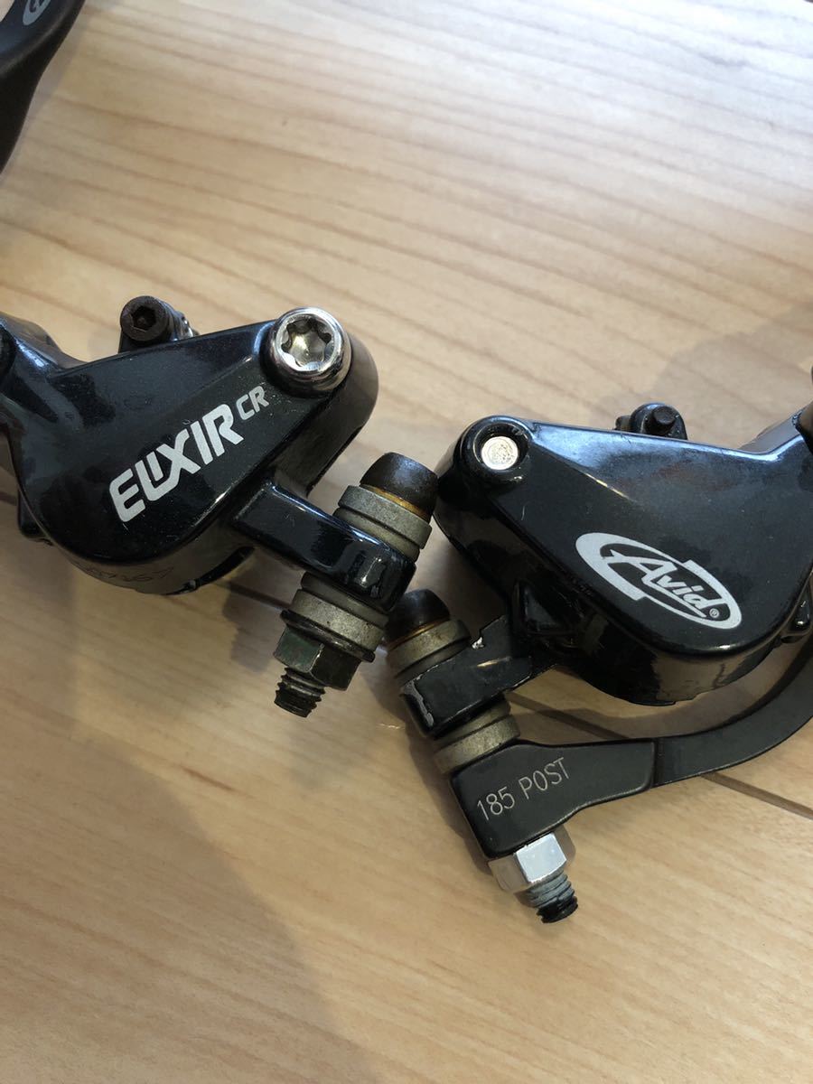 Avid Elixir CR 油圧ディスクブレーキ レバー キャリパー セット / 昔