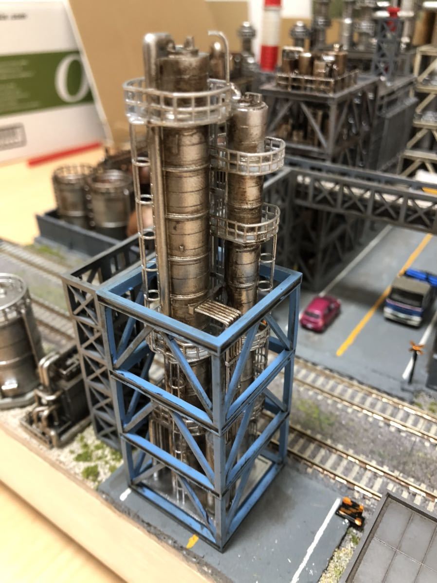 Nゲージ 鉄道模型ストラクチャー 化学プラント 工場模型 製油プラント の落札情報詳細 ヤフオク落札価格情報 オークフリー スマートフォン版