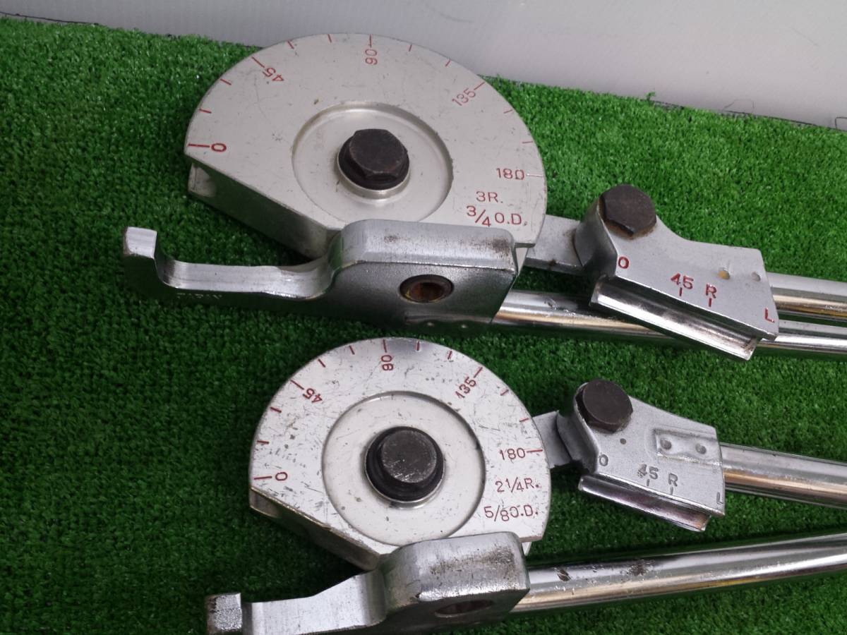 中古品 SUPER TOOL スーパーツール チューブベンダー 4本セット TB-396 