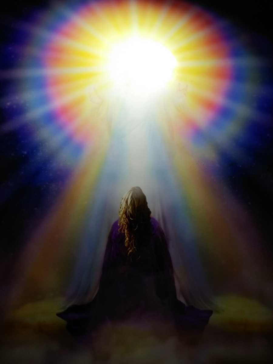 スピリチュアル イラスト 神秘 神聖 アート ヒーリング 瞑想 メディテーション 内観 オーラ お守り 天使 キリスト マリア の落札情報詳細 ヤフオク落札価格情報 オークフリー スマートフォン版