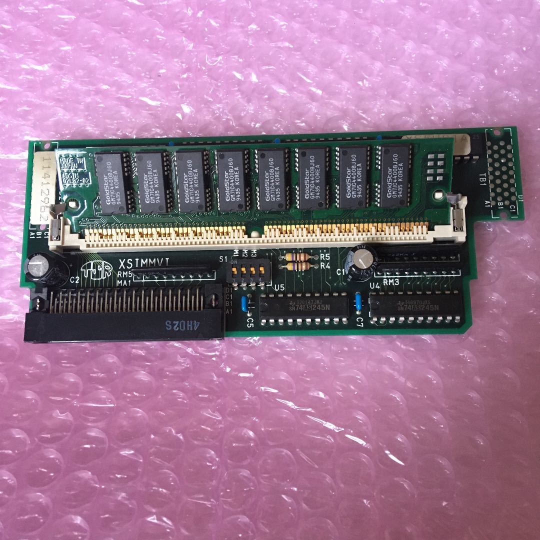 X68000 XVI compact SIMM増設メモリ XSIMMVI 6MB X68000 XVI compact SIMM増設メモリ XSIMMVI 6MB