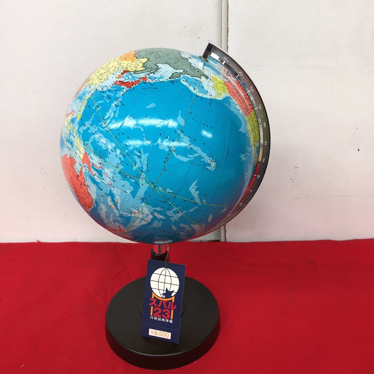 昭和レトロ アンティーク 未使用品 地球儀 世界地図 スバル23 学習 地理 日本 グローバル産業 高さ約43cm 直径約23cm の落札情報詳細 ヤフオク落札価格情報 オークフリー スマートフォン版