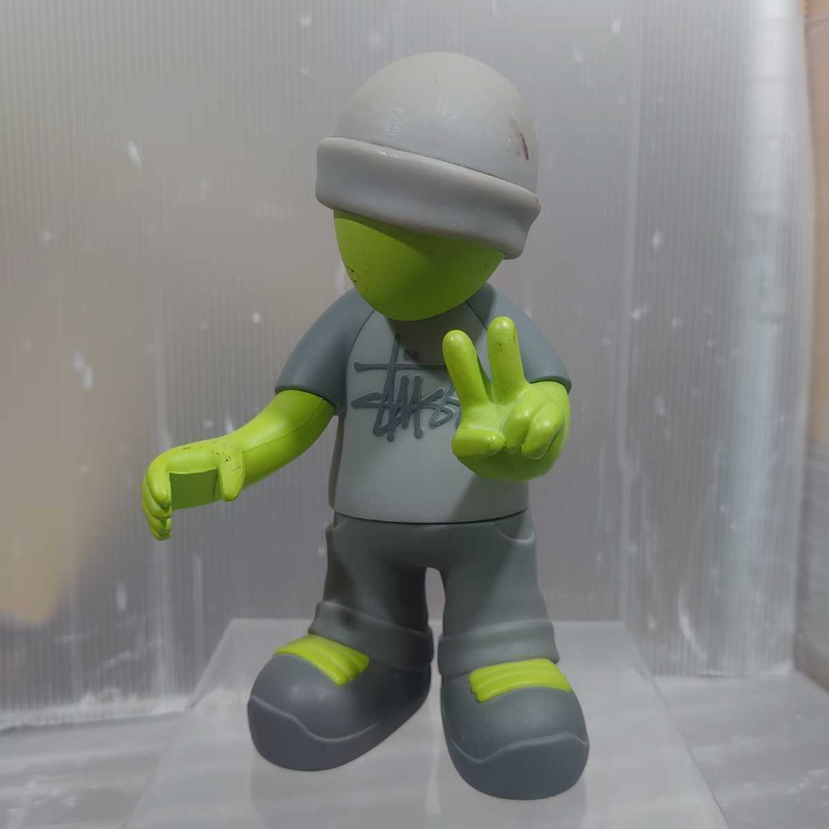 STUSSY ステューシー × MEDICOM TOY メディコムトイ P.A.P. ソフビの