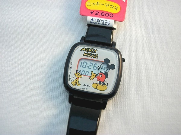 1980年ALBA ディズニータイム ミッキーマウス デジタル 腕時計 まとめ