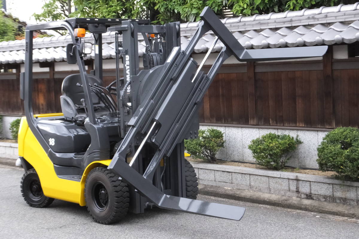 フォークリフト トヨタ 回転クランプ フルフリーマスト
