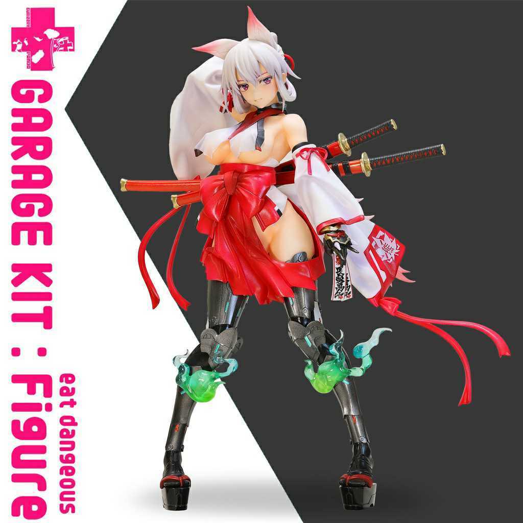 グリズリーパンダ 椿華•銀華 ガレージキット 未塗装未組立