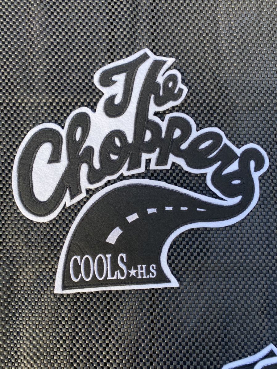 クールスチョッパーオリジナルパッチ 新品】新品COOLS チョッパー刺繍
