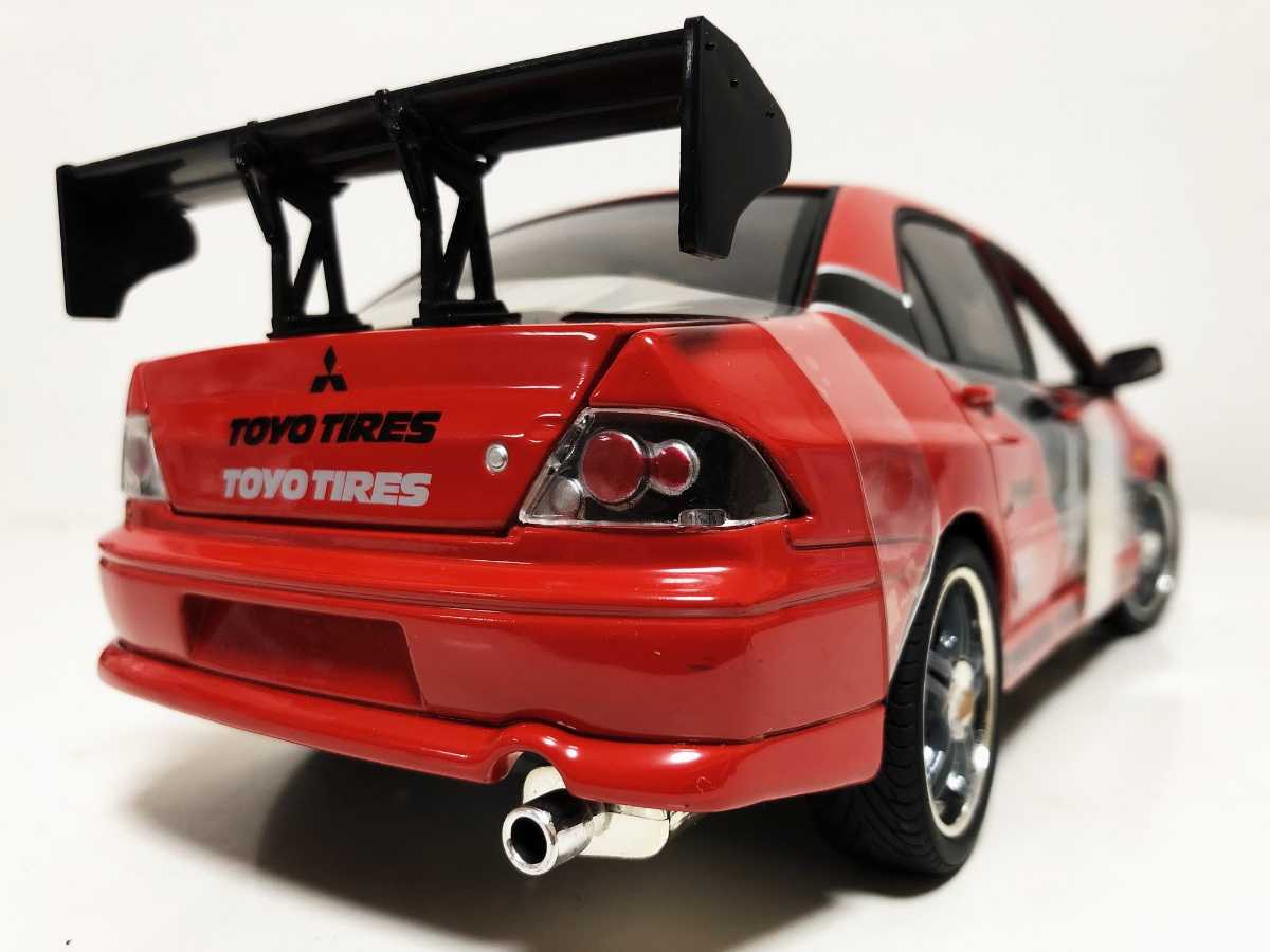 ERTL 1/18 三菱 ランサーエボリューション Ⅶ ワイルドスピードx2 ERTL 1/18 三菱 ランサーエボリューション Ⅶ ワイルドスピード