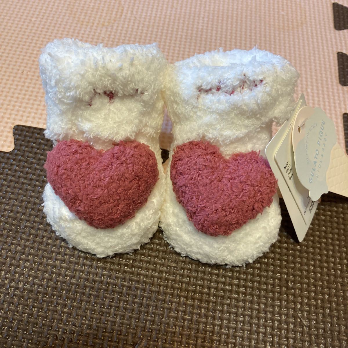 新品 ジェラートピケ ベビー 靴下 女の子 ハート サイズ7c 9c 新品未使用 の落札情報詳細 ヤフオク落札価格情報 オークフリー スマートフォン版