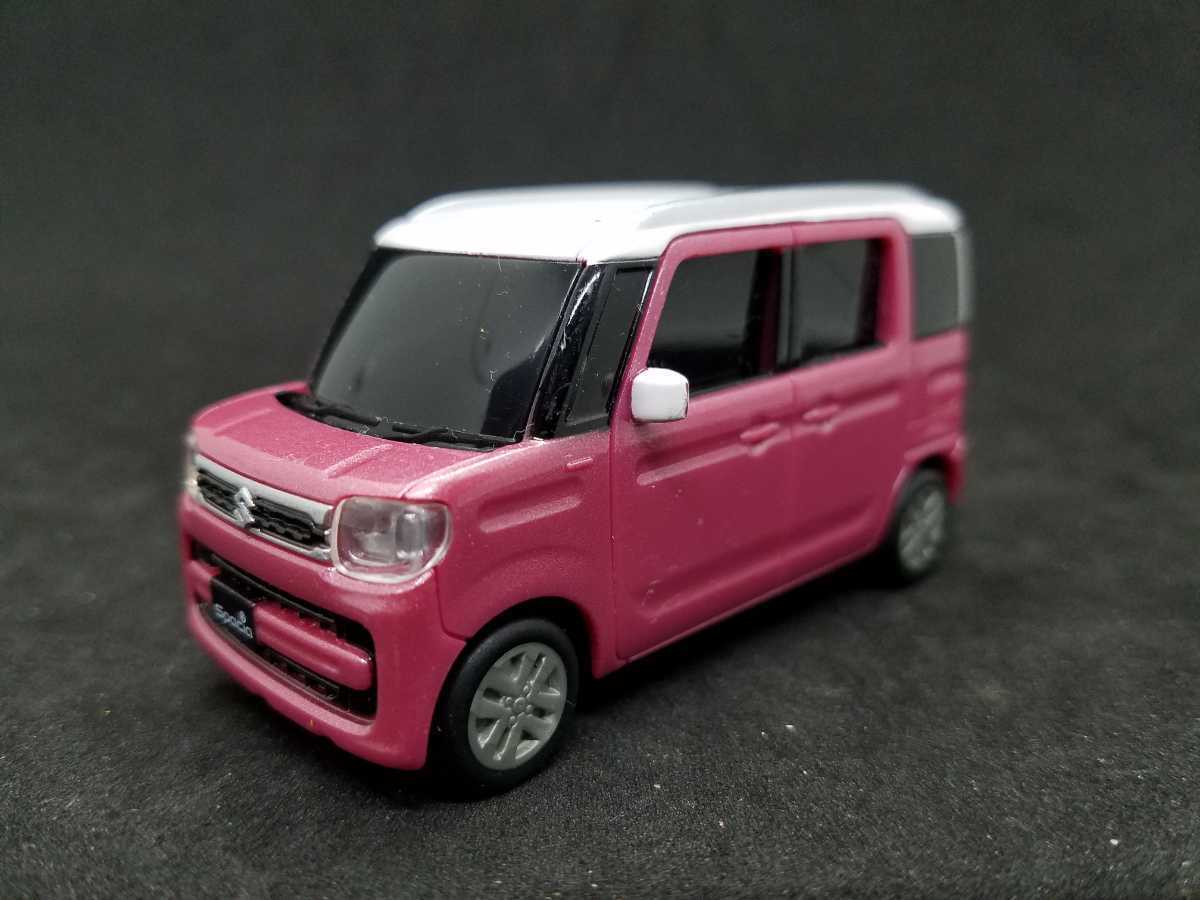 送料200円～ SUZUKI Spacia ミニカー スズキ スペーシア プルバック