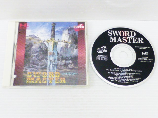 ソード・マスター スーパーCDROM ソードマスター(スーパーCD-ROM2専用)｜PCエンジン (PCE