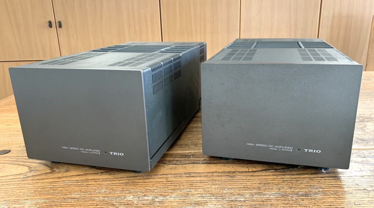 良い音で鳴っていますが、ジャンク扱い TRIO トリオ L-07MⅡ モノラル