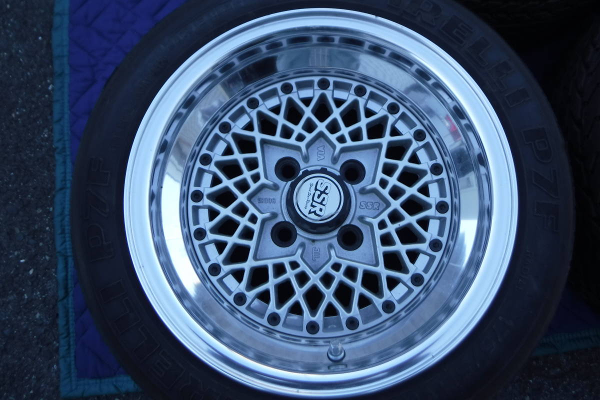 SSR ホイール 13インチ 6.5J ＋6 2本 7.5J ＋5 PCD100 タイヤ175/50
