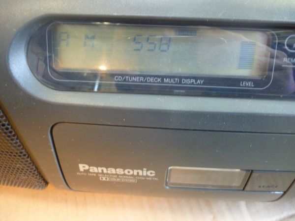 パナソニックCDラジカセ RX-DS45動作品(A) パナソニック