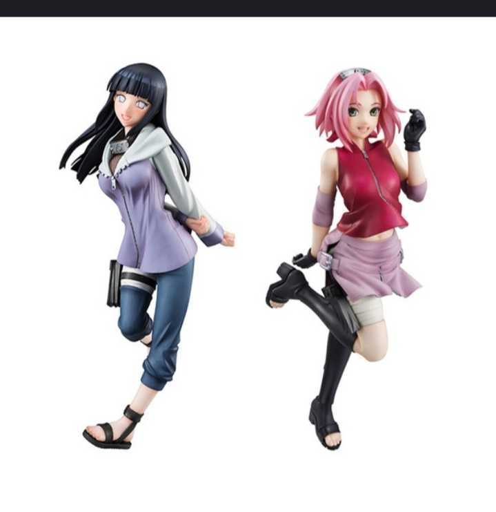 新品 Naruto アニメ ナルト疾風伝 春野サクラ 日向ヒナタ アクションフィギュア Pvc の落札情報詳細 ヤフオク落札価格情報 オークフリー スマートフォン版