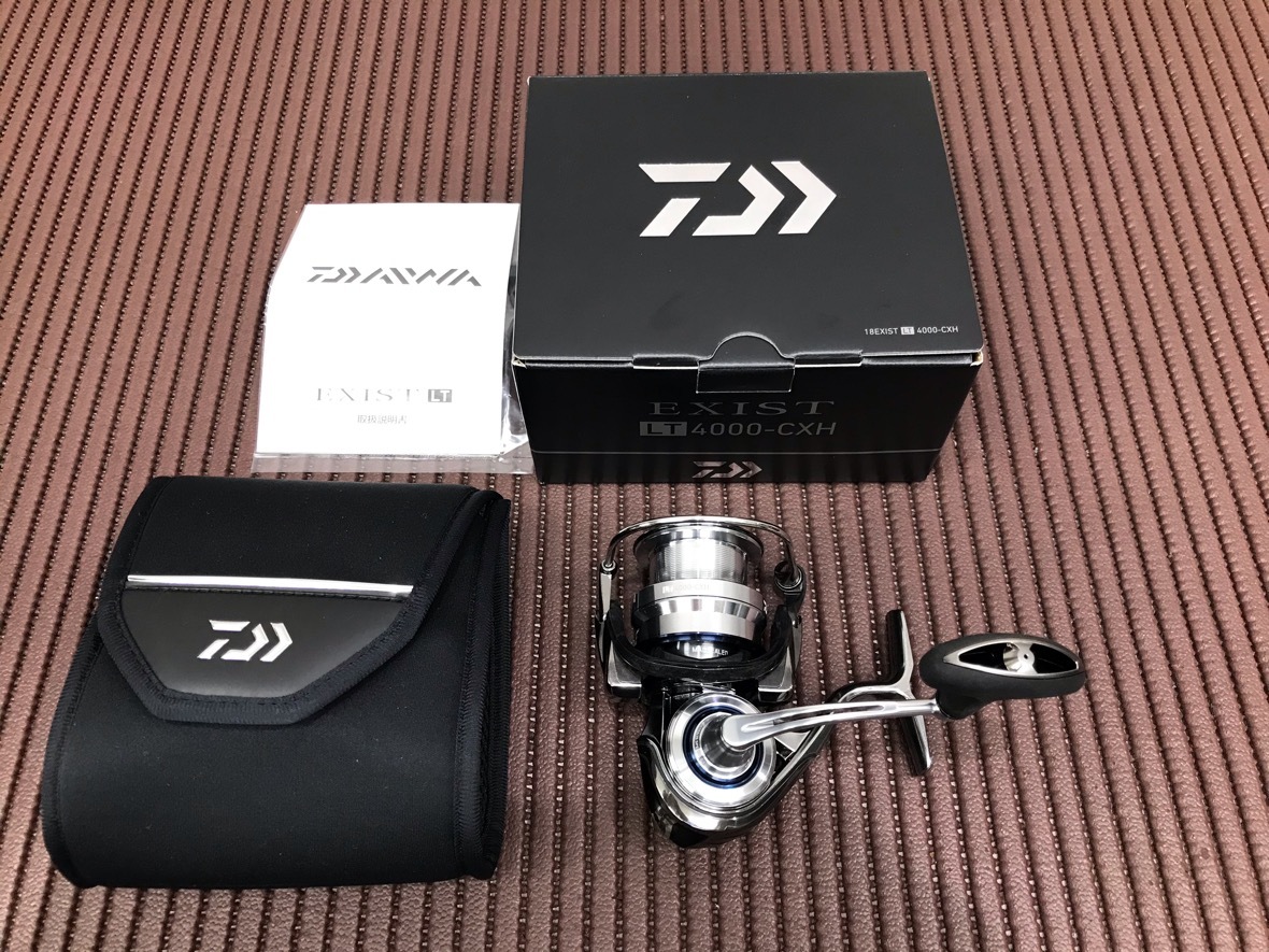 新品 ダイワ １８ イグジスト ｌｔ ４０００ ｃｘｈ Lt4000 Cxh 新品 の落札情報詳細 ヤフオク落札価格情報 オークフリー スマートフォン版