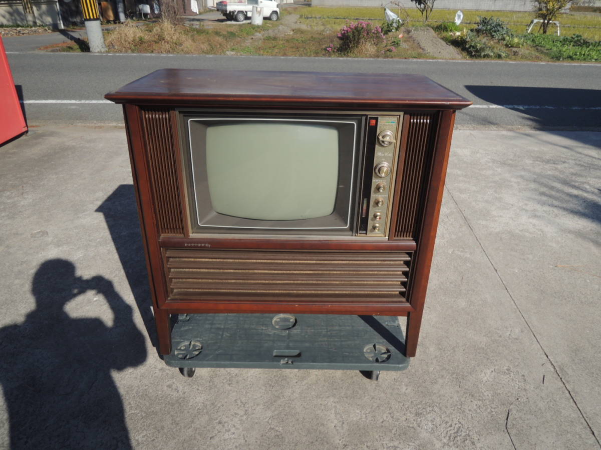 △ナショナル National 真空管カラーテレビ TK-1100DU 兵庫県 /管理